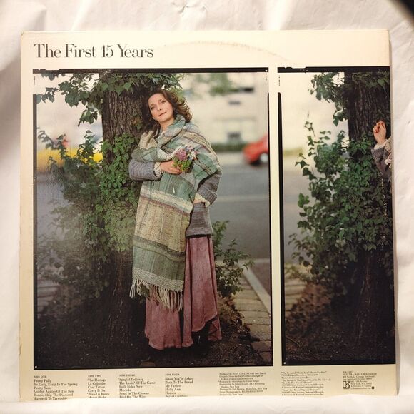 Vintage Judy Collins So Early In The Spring, The First 15 Years LP Vinyl Record - Picture 2 of 2